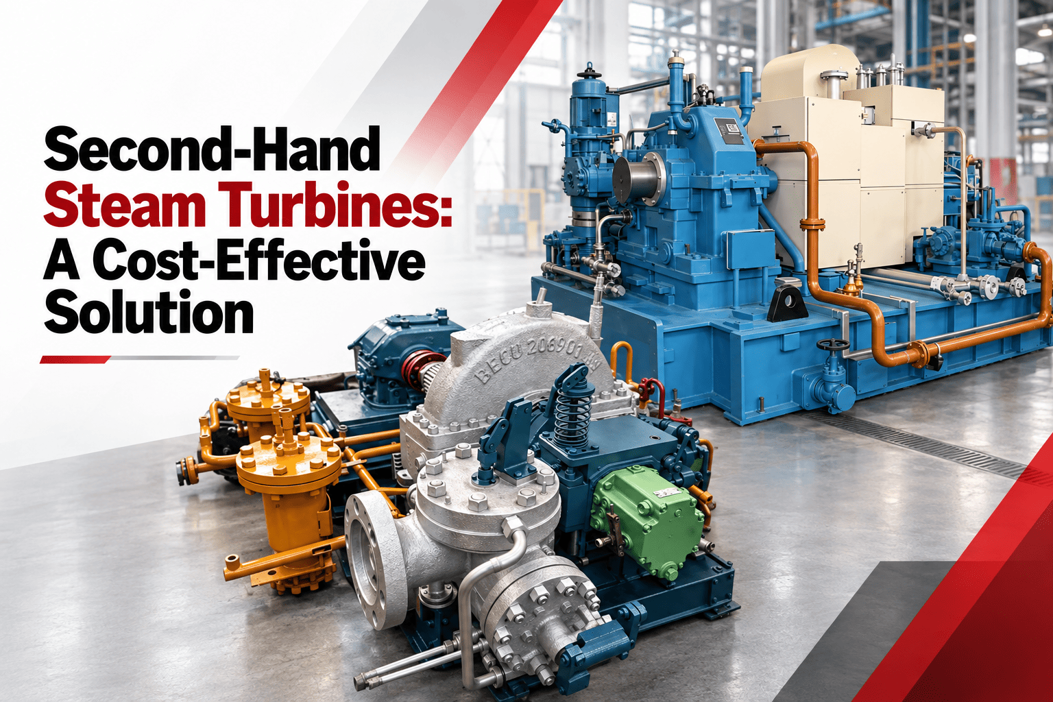 Second Hand Steam Turbines: A Cost-Effective Solution for Industrial Power